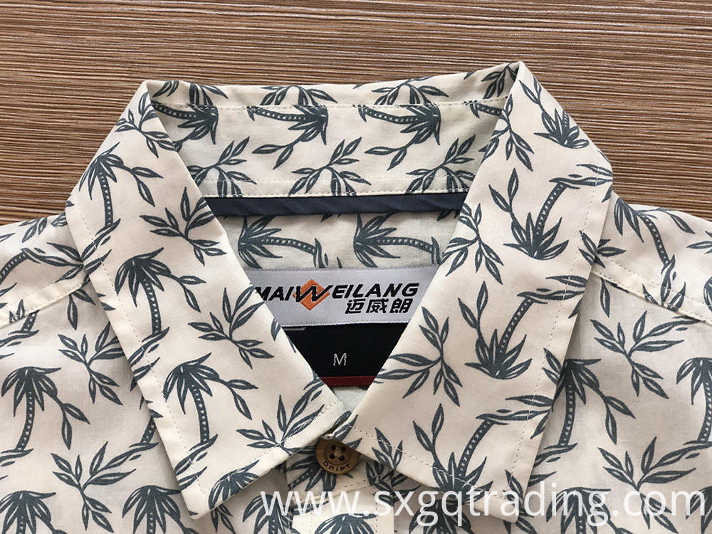 Men's print shirt Men's print shirt